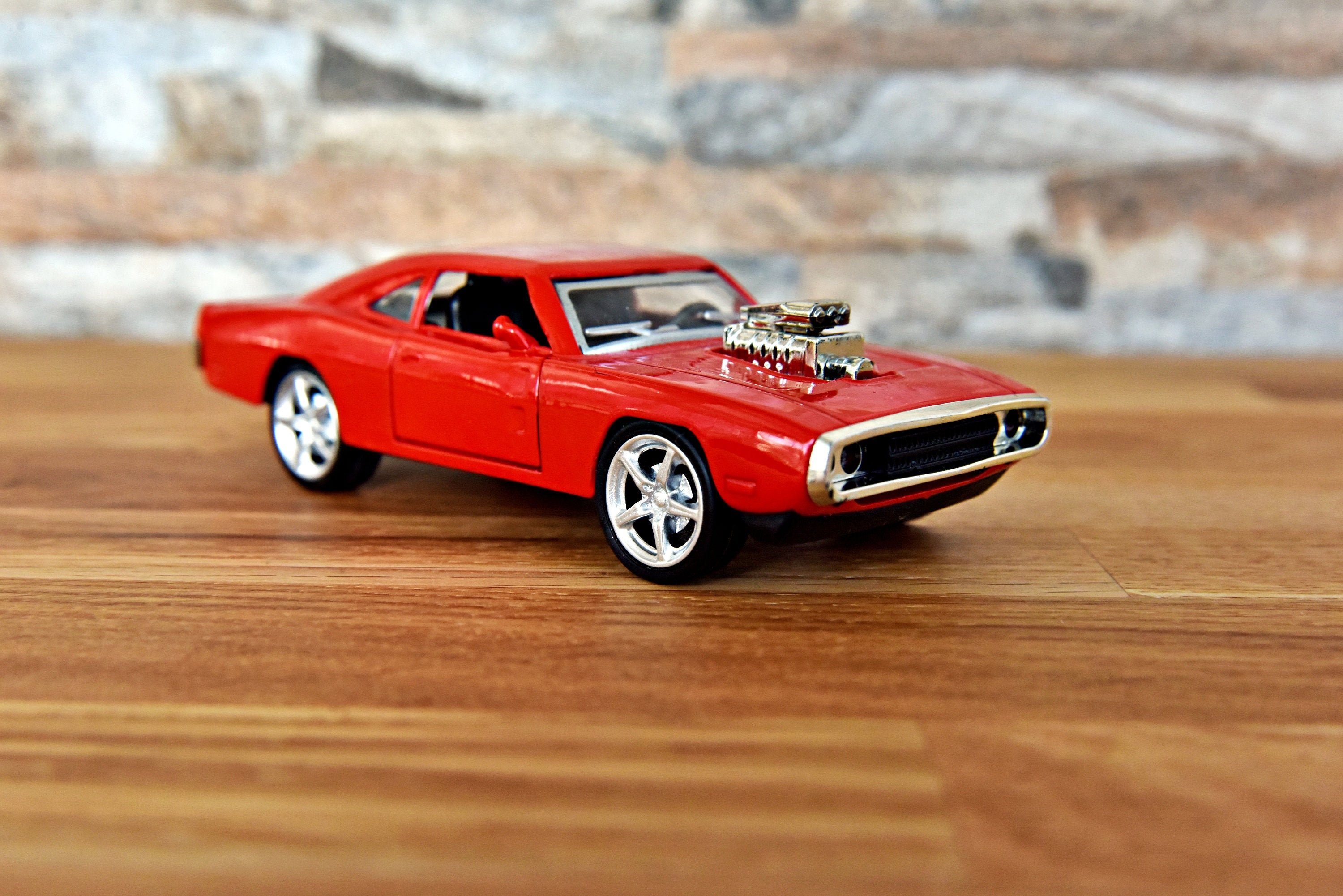 Dodge Charger R/T 1/8 スケール 1/18 SCALE 1969 DODGE CHARGER R/T , BLACK OVER ORANGE, BY HOT