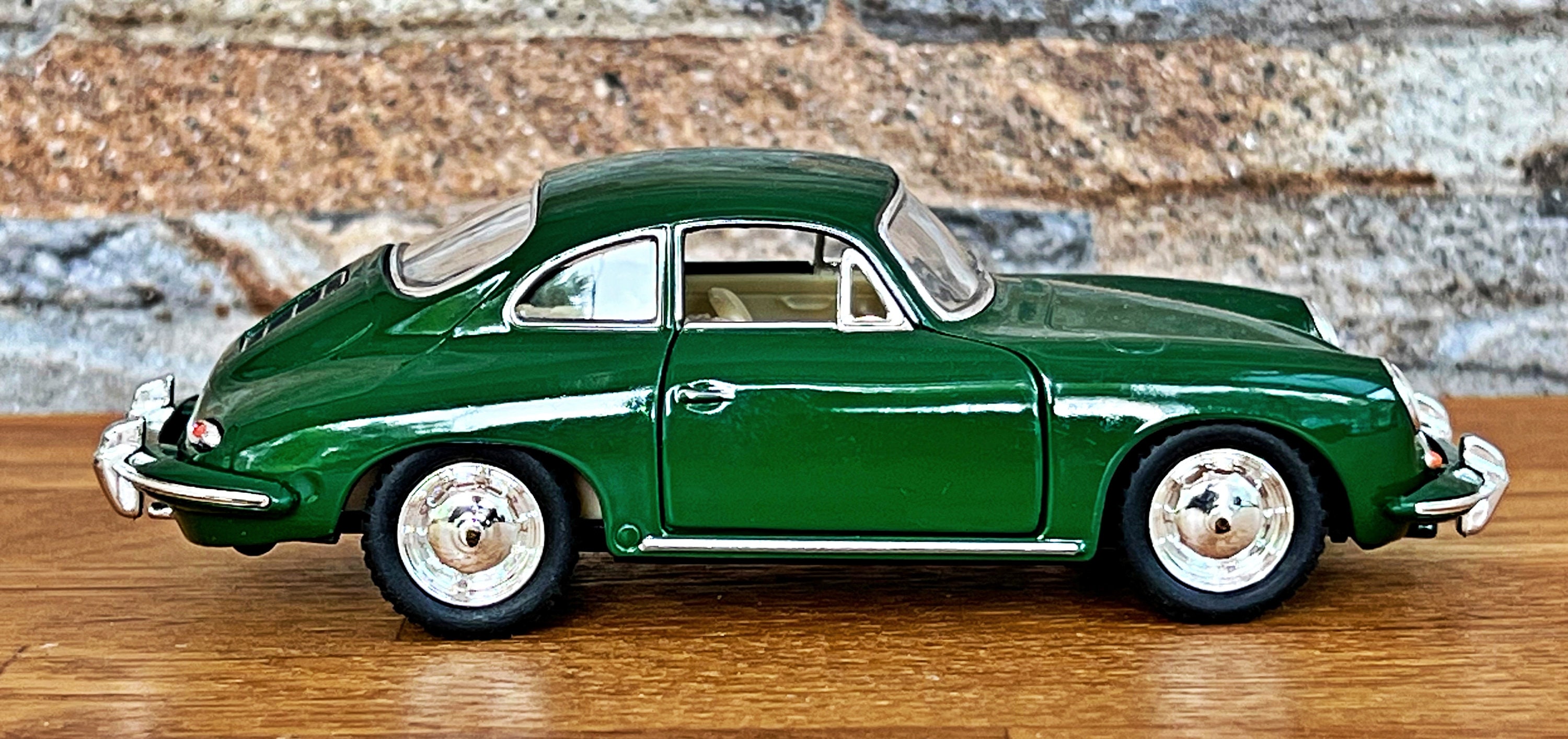 Porsche 356 B Carrera 2 | Vintage Model Car | 1/32 Diecast Car | 1
