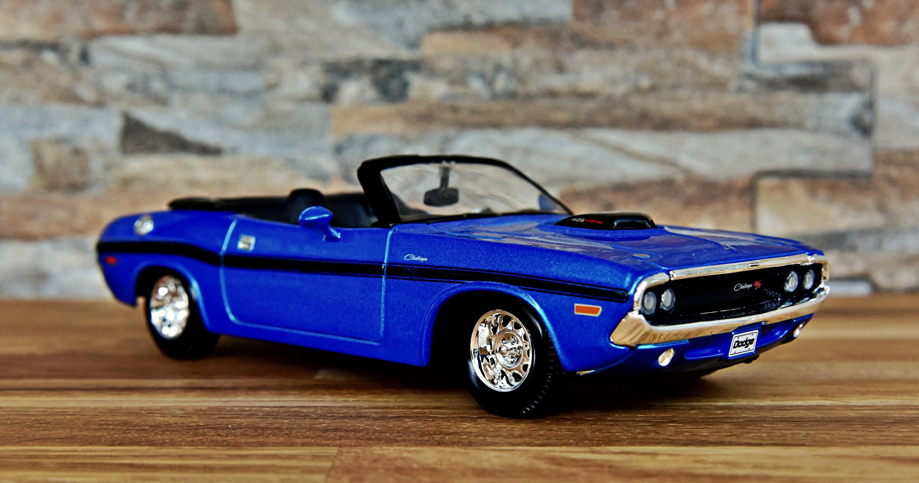 ダッジ チャレンジャー RT コンバーチブル 1970 | 1:24 ダイキャスト