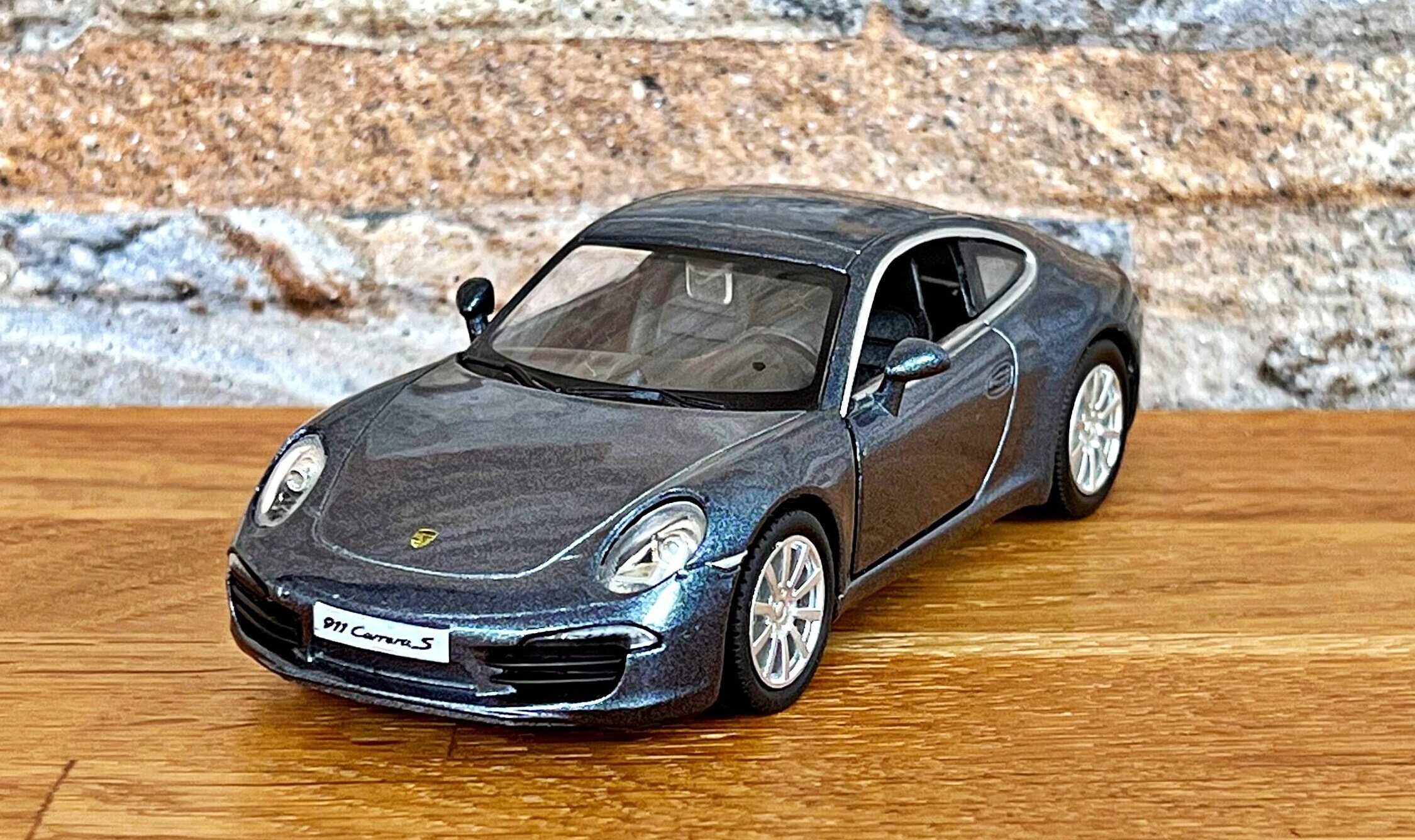 ポルシェ 911 カレラ S、ダイキャストカー、モデルカー、スケール 1/34 