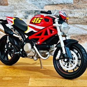 Ducati Monster 796 No.46, scale 1/12 Model motorcycle, diecast motorcycle, 1/12 die cast, Diecast model motorcycle, Ducati