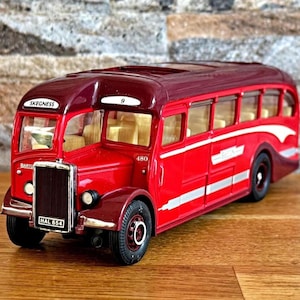 Vintage Leyland Tiger Duple Coach Diecast modellbuss, begränsad upplaga, samlarobjekt
