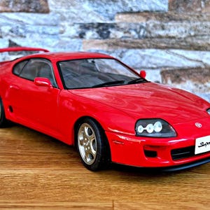 Toyota Supra MK4 | Model car | 1/18 Scale Model Car | Diecast car | Toyota | Collectible model | car model | Toyota Die cast model