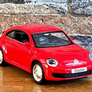 Volkswagen New Beetle 2012 | Model Car | 1/34 Diecast car | 1:34 scale model car | Die cast car  | Collection  item | Car Model | VW Beetle