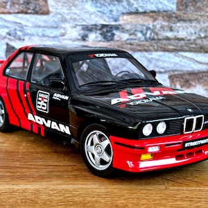 BMW E30 M3 | Model car | 1/18 Scale Model Car | Diecast car | BMW Diecast | Collectible car | car model | Die cast | Racing Car