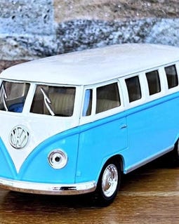Volkswagen Classical Bus 1962, Diecast Car, 1/32 Scale Model Car