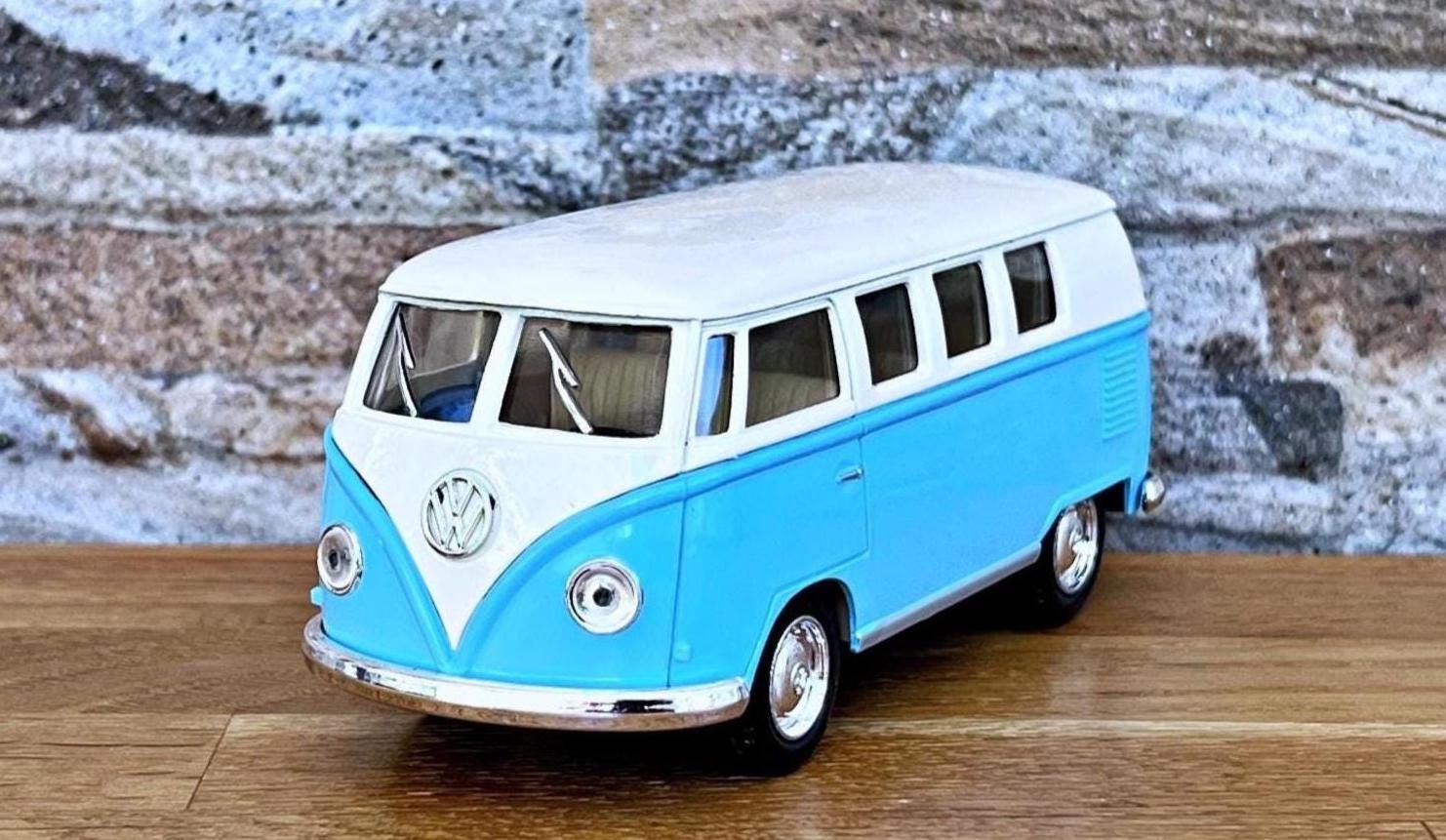Volkswagen Classical Bus 1962, Diecast Car, 1/32 Scale Model Car