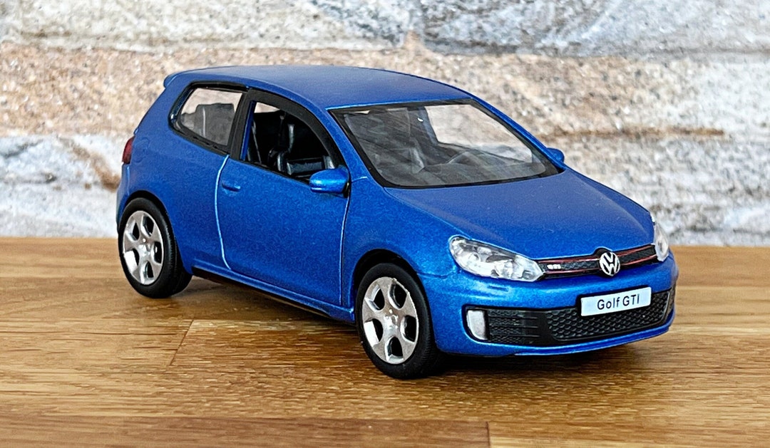 Volkswagen Golf Gti Model Car Scale 1/34 134 Diecast Car Etsy