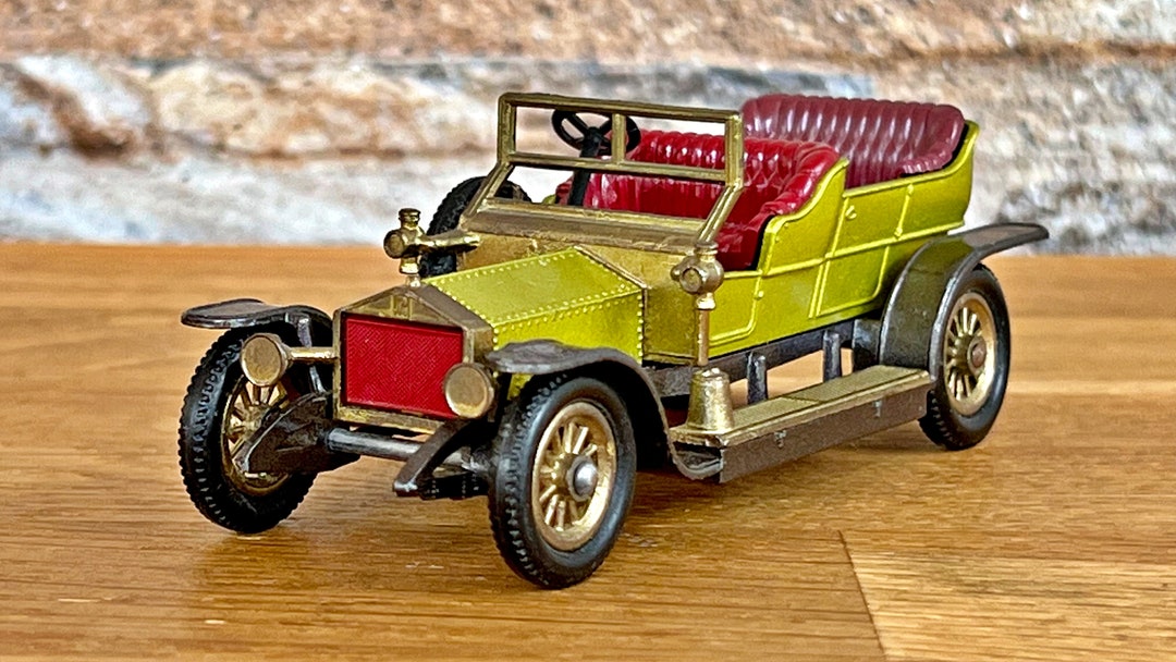 1906 Rolls Royce Silver Ghost , Vintage Diecast Car, 1/51 Scale Model