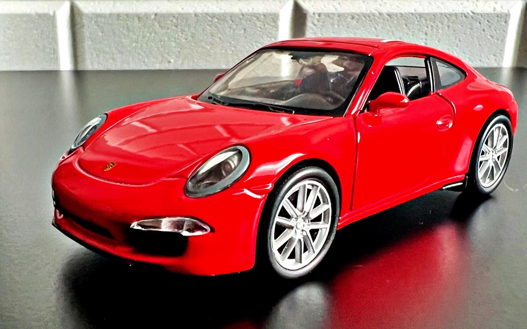 Porsche 911 Carrera S Model Car Scale 1/36 1/36 Diecast Etsy