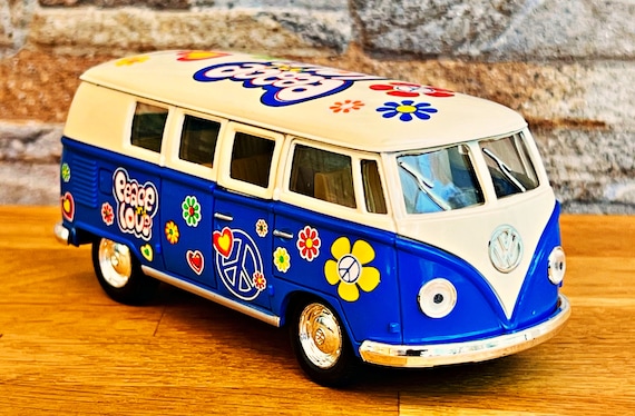 Volkswagen Classical Bus 1962, 1/32 Diecast Car, 1/32 Scale Model