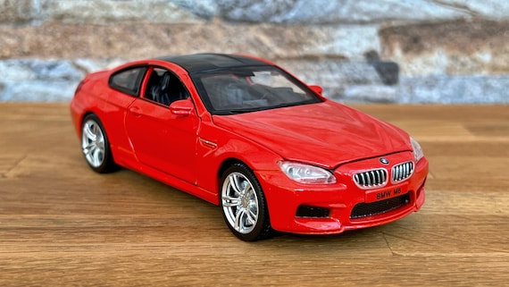 BMW M6 Coupé, modellino di auto, auto pressofusa in scala 1:32, modellino  di auto in