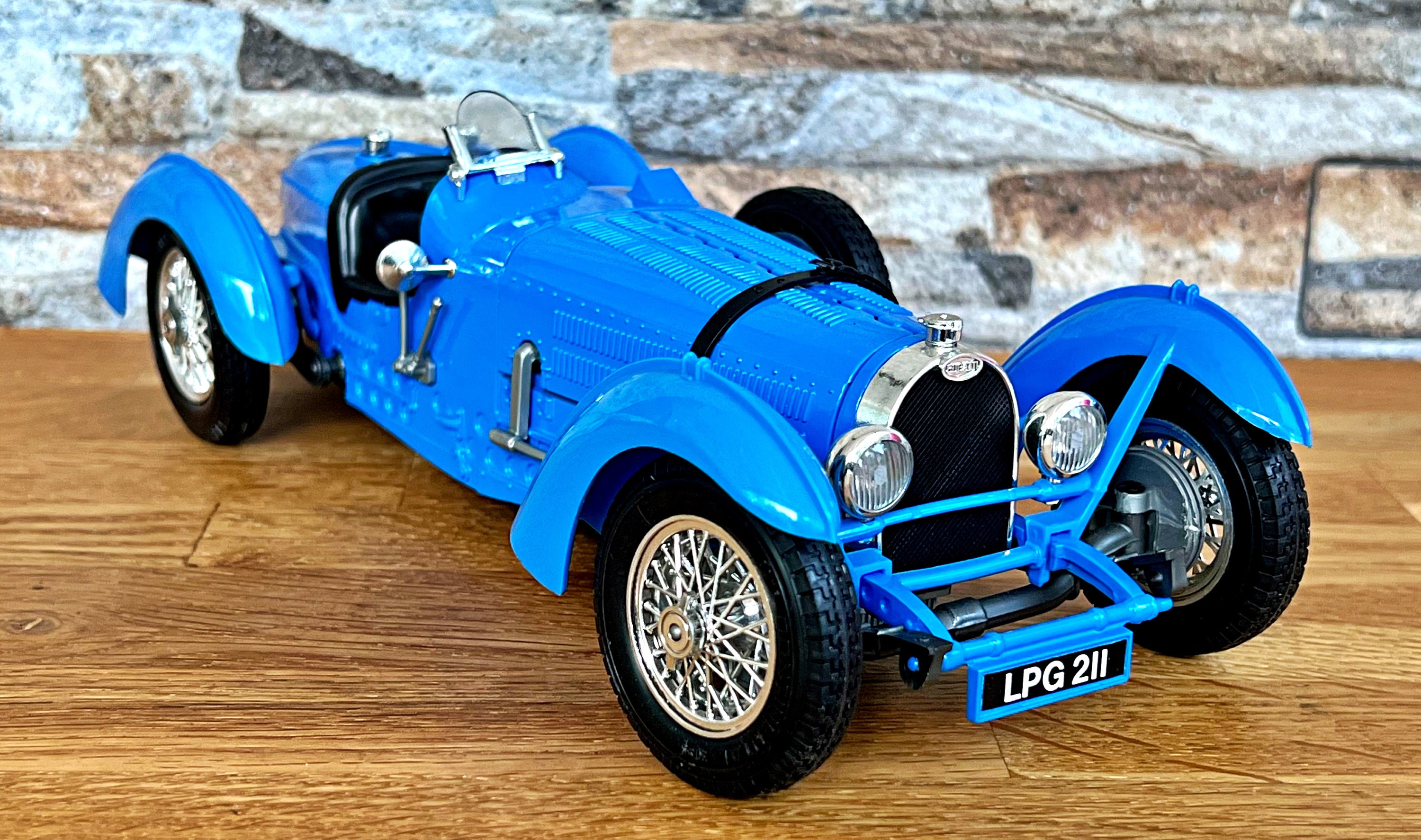 Bugatti Type 59 1934, Vintage Model Car, 1/18 Diecast Car, 1/18