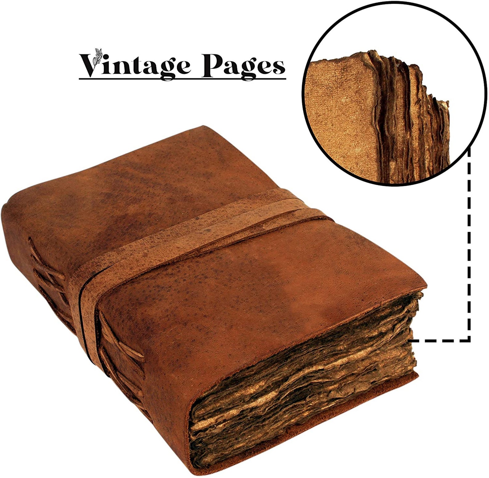 Vintage Leather Journal Leather Notebook Genuine Etsy