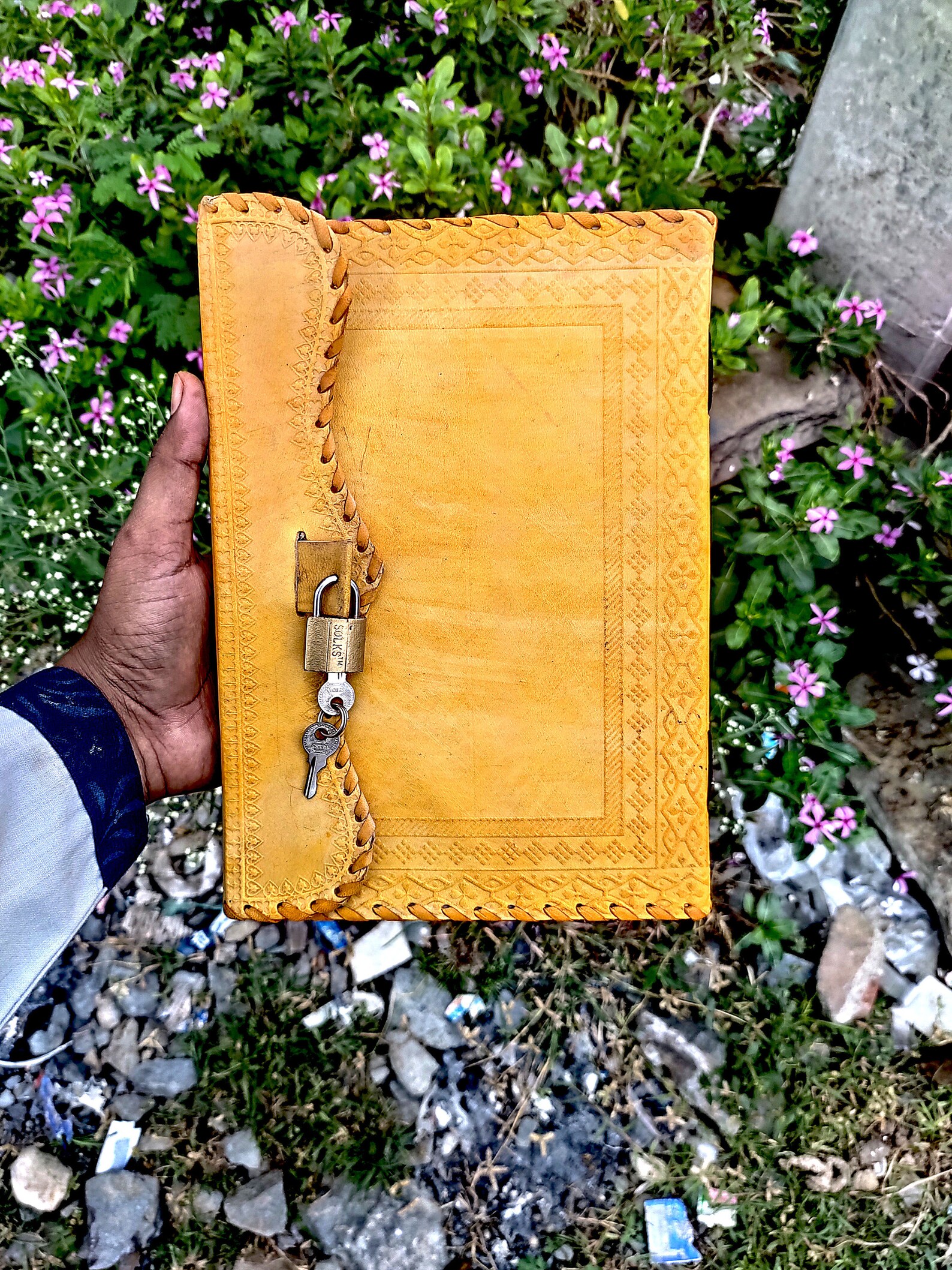 Handmade Vintage Leather Journal Book of Shadows Notebook Etsy