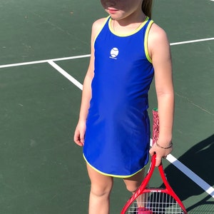 DeuceLuv/ Girl's Racerback Tennis Dress