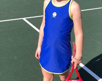 DeuceLuv/ Girl's Racerback Tennis Dress