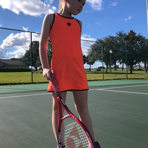 DeuceLuv/ Girl's Racerback Power Tennis Dress