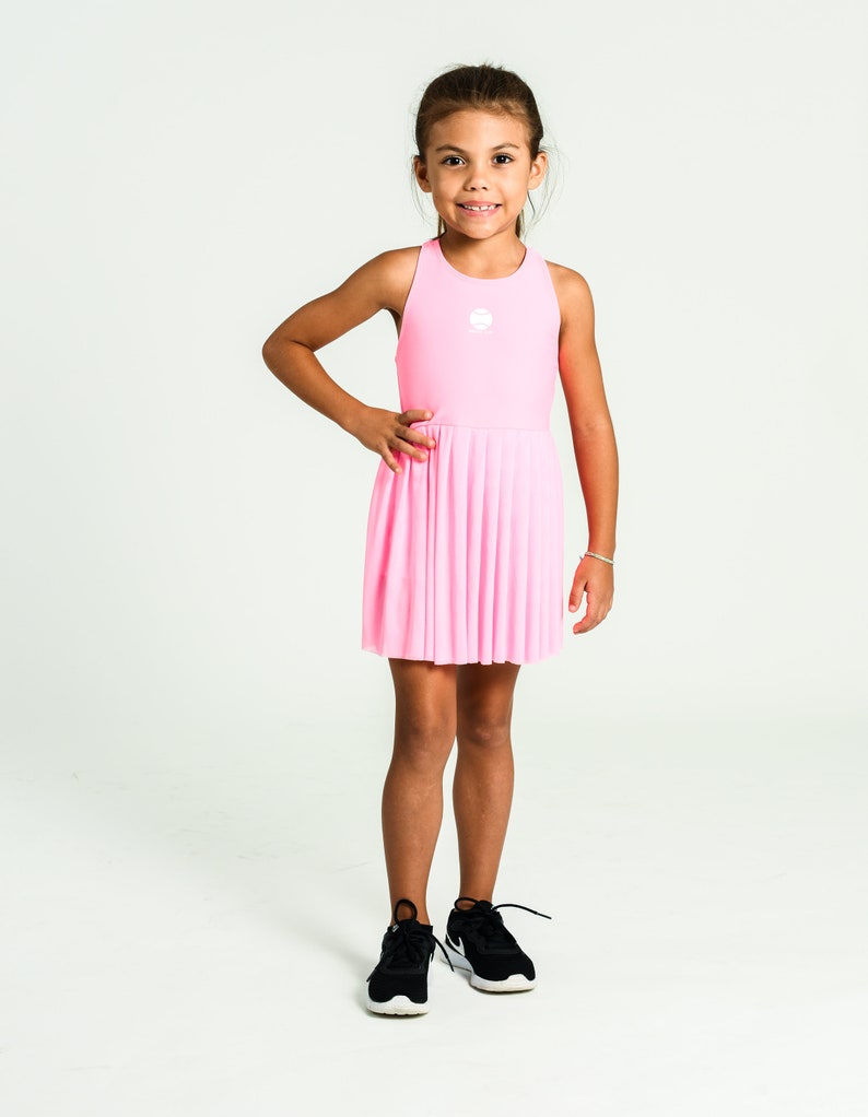 DeuceLuv/ Girl's Free Power Tutu Tennis Dress image 8