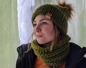 Cowl Neck Warmer, Unisex Ski Neckwarmer, Crochet Cowl, Wool Winter Snood, Women&#39;s Cowl Scarf, Men&#39;s neck warmer buff