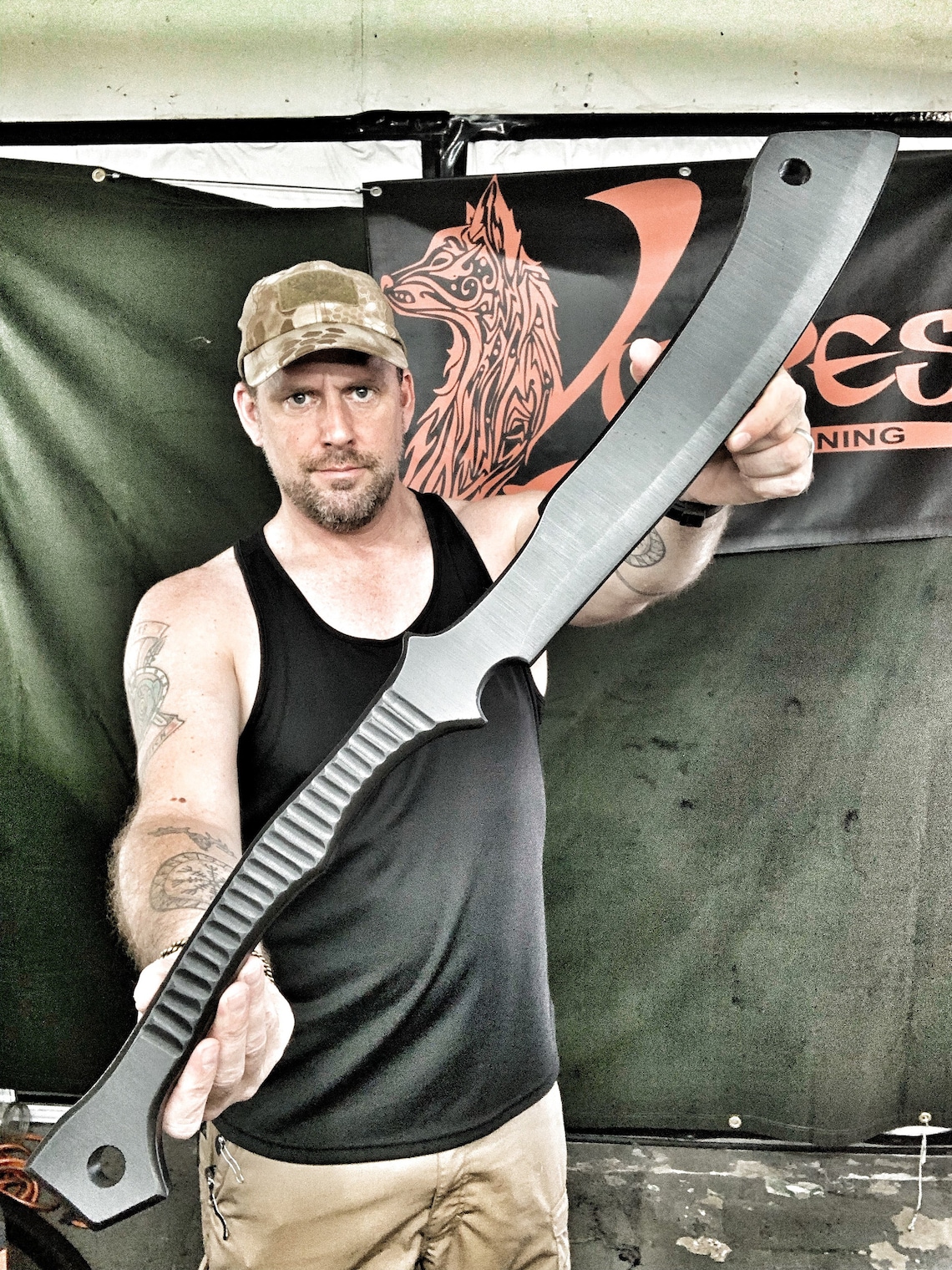 Großer Battle Cleaver Trainer Etsy