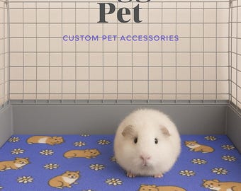 Fleece Cage Liners - Guinea Pig/Small Pet Bedding - custom liners