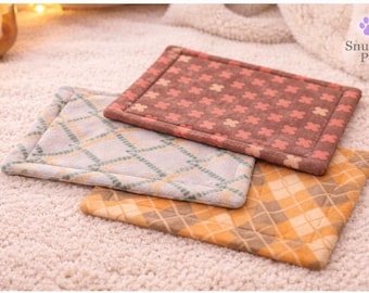 Almohadillas absorbentes para mascotas BUDGET (paquete de 3) - Forros de vellón/almohadillas absorbentes para cobayas/ratas/erizos 3 por 6,50