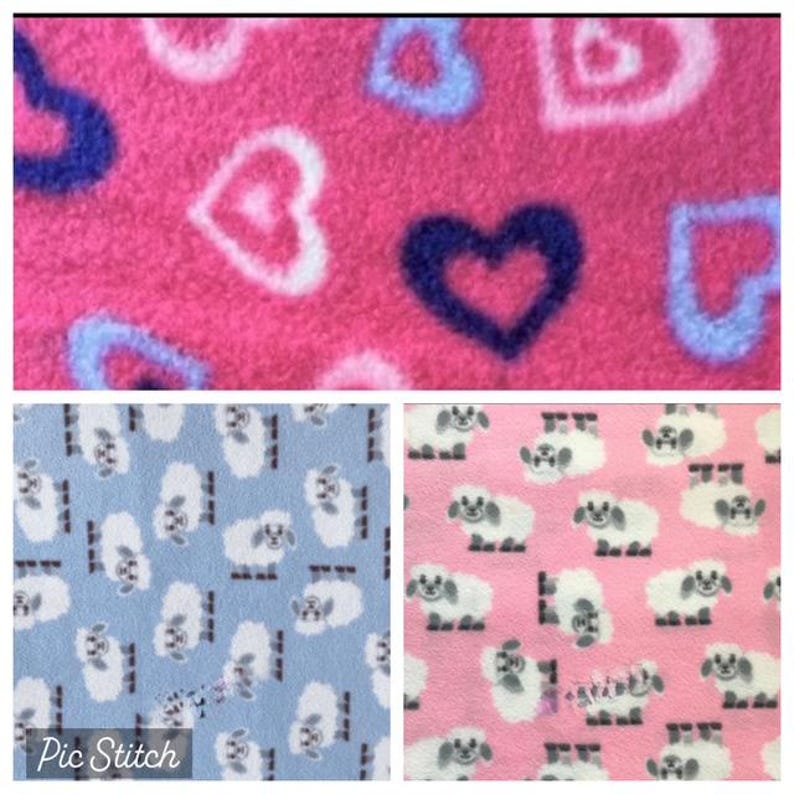 Fleece Cage Liners - Guinea Pig/Small Pet Bedding - custom liners image 6