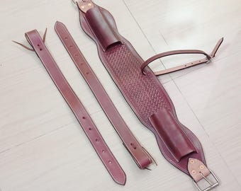 Paire De Boucles à Rouleaux De Flanc 1 3/4" Pour Selle Cheval - Acier Inoxydable #995 - Neuf Avec étiquette