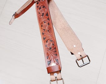 Horse Saddle Girth Back Cinch Strap Western Bucking Strap Rear Flank ...