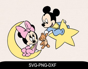 Baby Mickey Svg Etsy