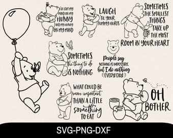 Download Winnie The Pooh Svg Etsy