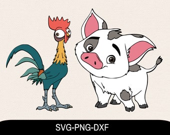 Pua And Hei Hei Etsy