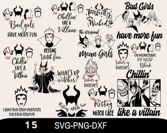 Download Disney Villain Svg Etsy