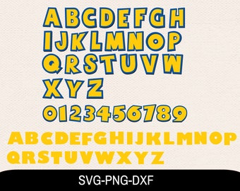 Download Toy Story Font Svg Etsy
