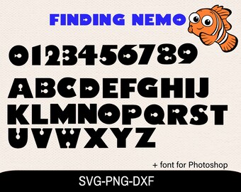 Download Nemo Font Svg Etsy