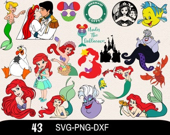 Download Ariel Svg Etsy