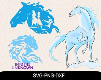Free Elsa Horse Svg SVG PNG EPS DXF File