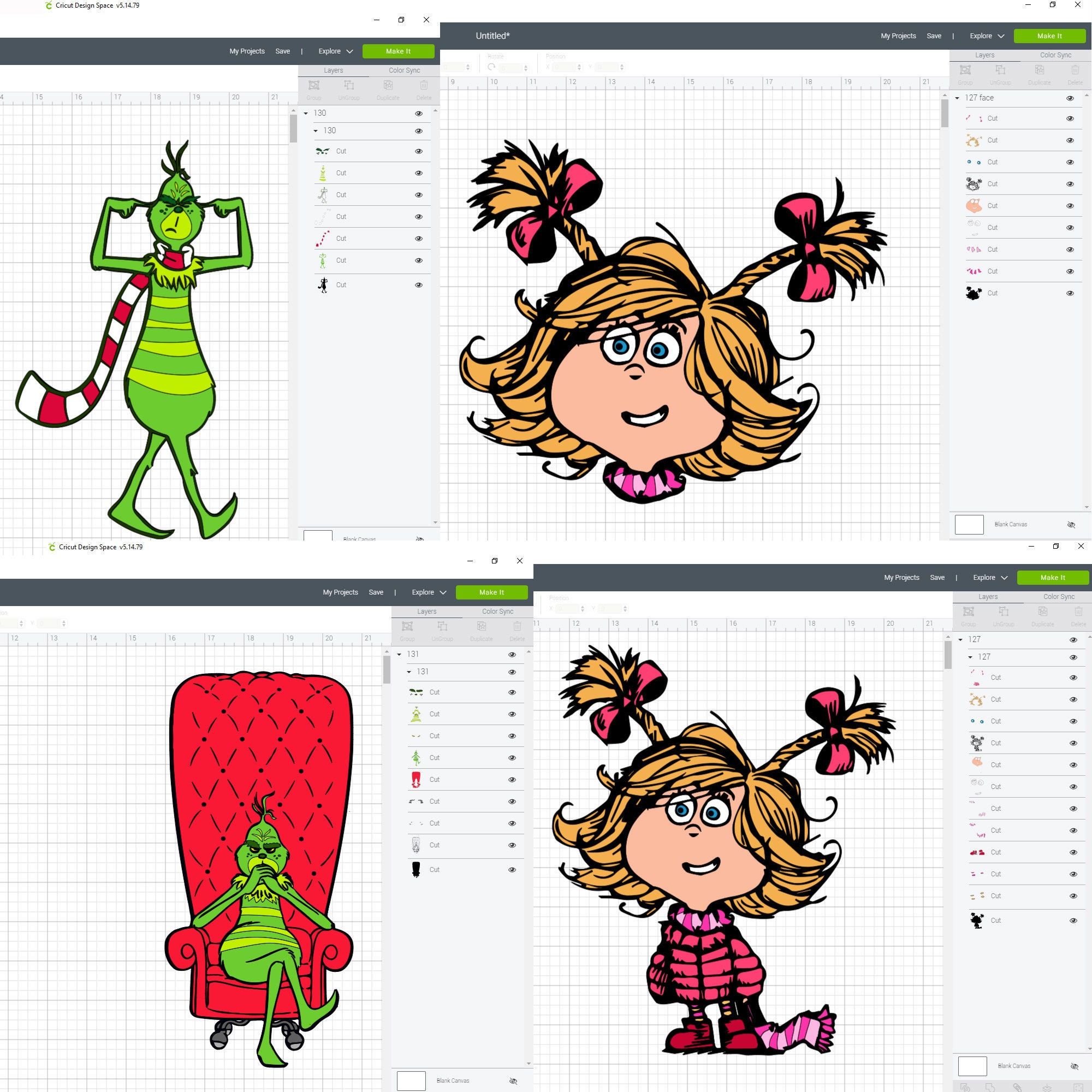 Download Grinch Christmas Svg Bundle Svg Christmas Grinch Svg Bundle | Etsy