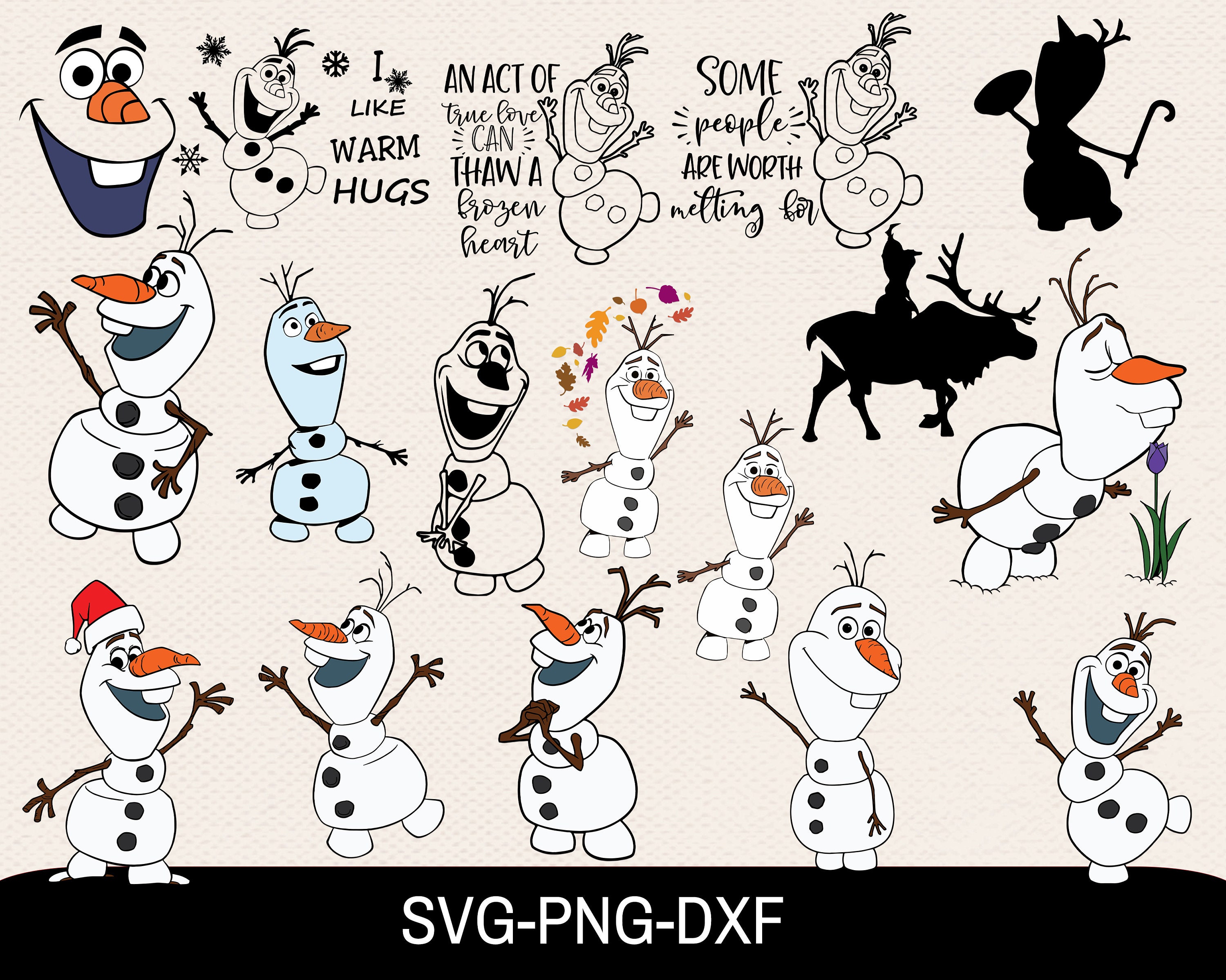 Download Olaf Svg Bundle Frozen Svg Christmas Svg Olaf Svg Svg Etsy