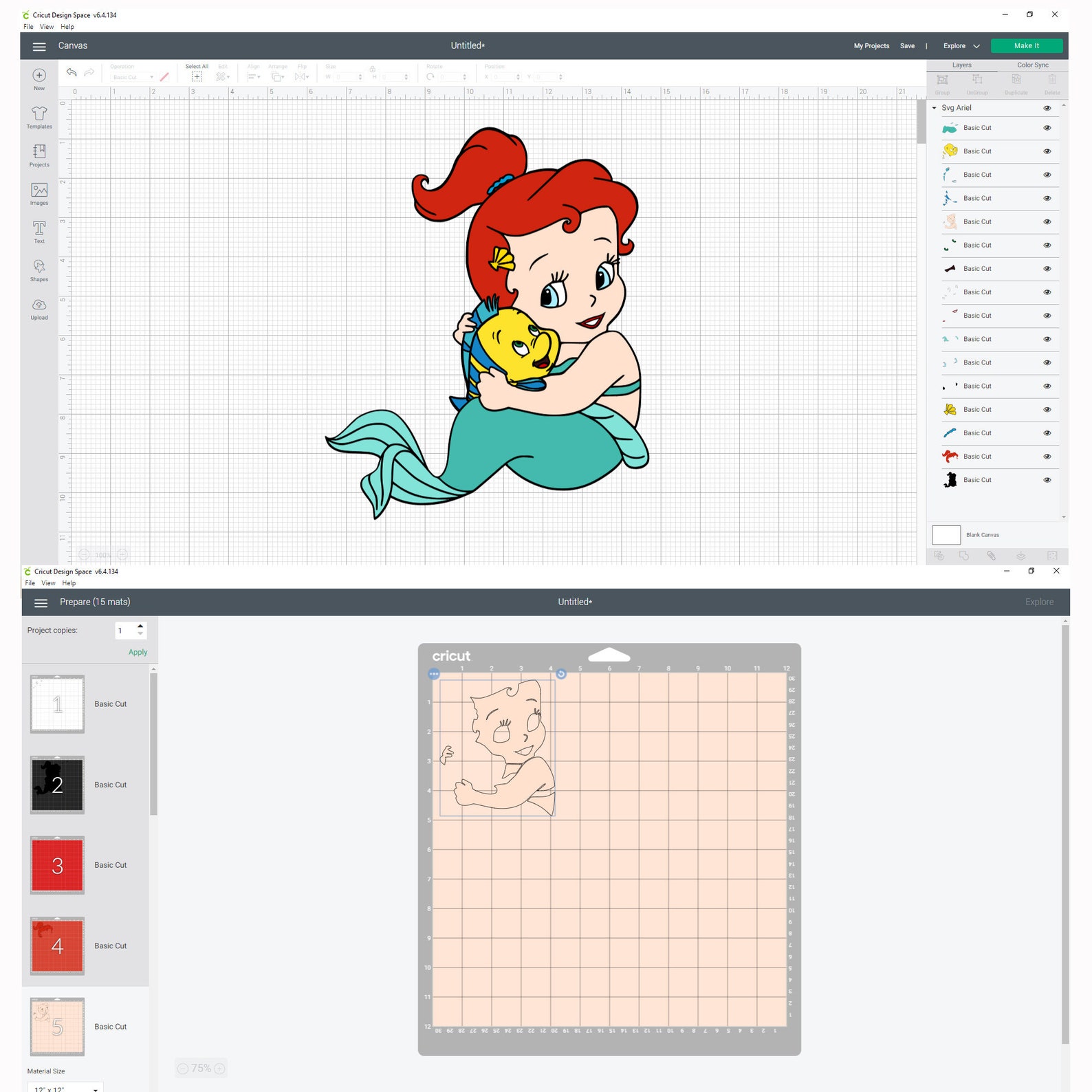 Baby Ariel Svg Little Ariel Svg Disney Svg Disney Princess ...
