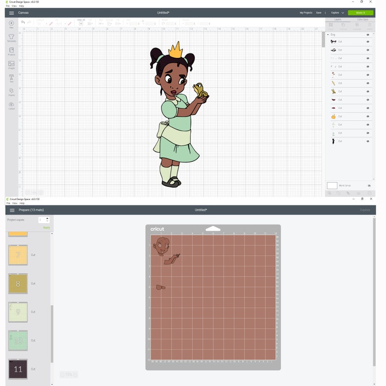Free Free 207 Princess Tiana Birthday Svg SVG PNG EPS DXF File