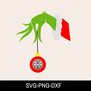 Download Grinch Hand Svg Grinch Svg Christmas Svg Cricut Cricut Etsy