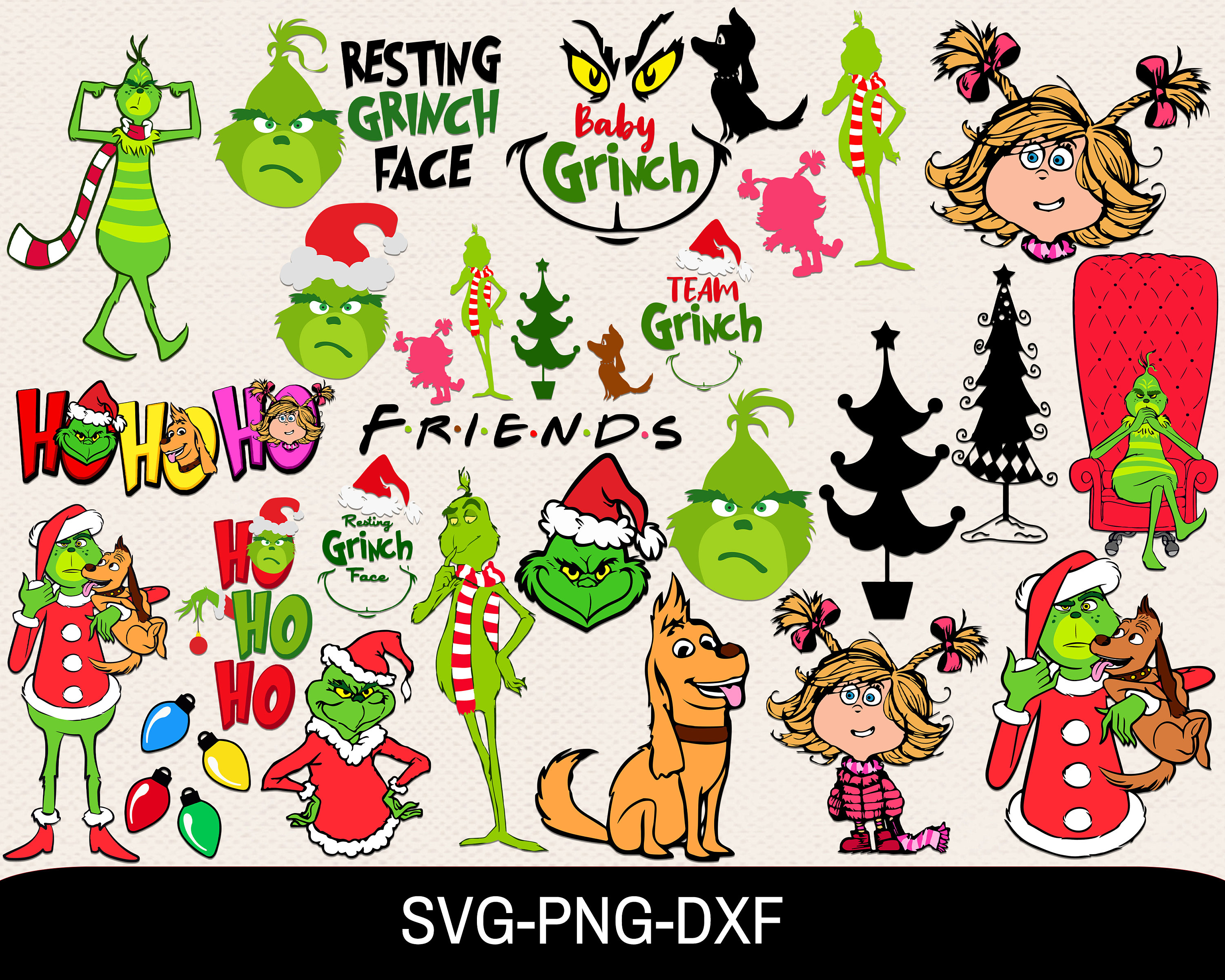 Download Christmas Svg Grinch Svg Bundle