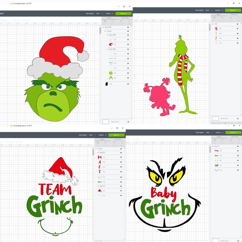 Download Grinch Christmas Svg Bundle Svg Christmas Grinch Svg ...