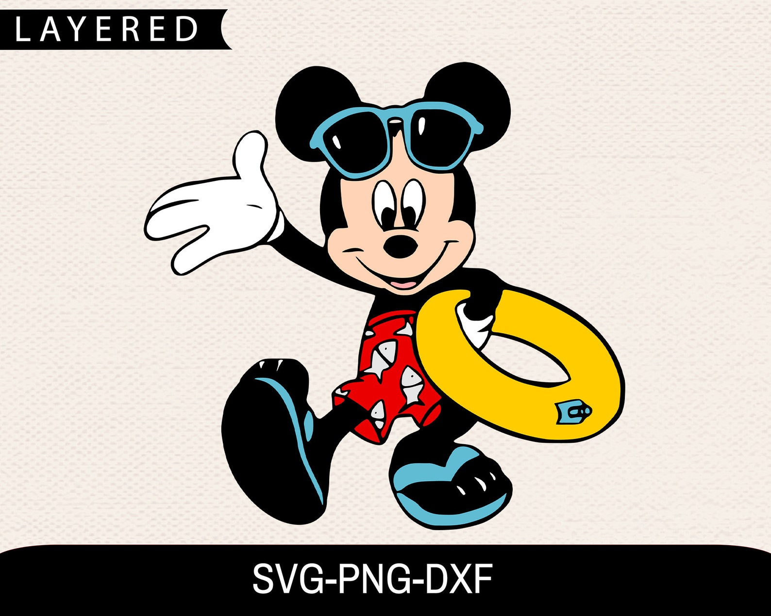 Download Disney Mickey Summer Svg Holiday Svg Mickey Mouse Svg | Etsy