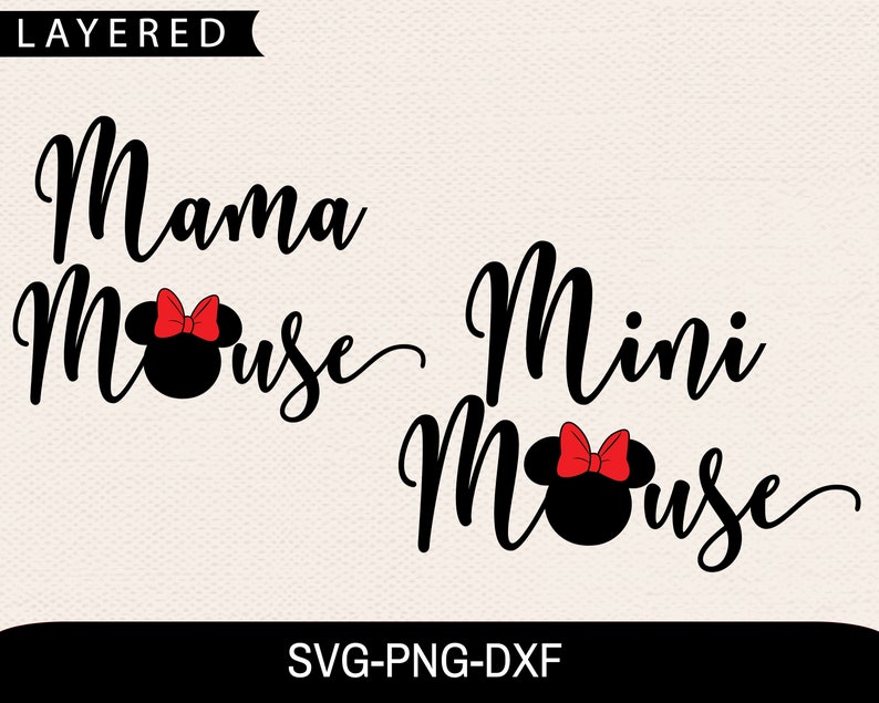 Minnie Mouse Svg Mouse Svg Cricut Files Mama Mouse Svg Disney Svg Bundle Svg For Girl Minnie Svg Disney Svg