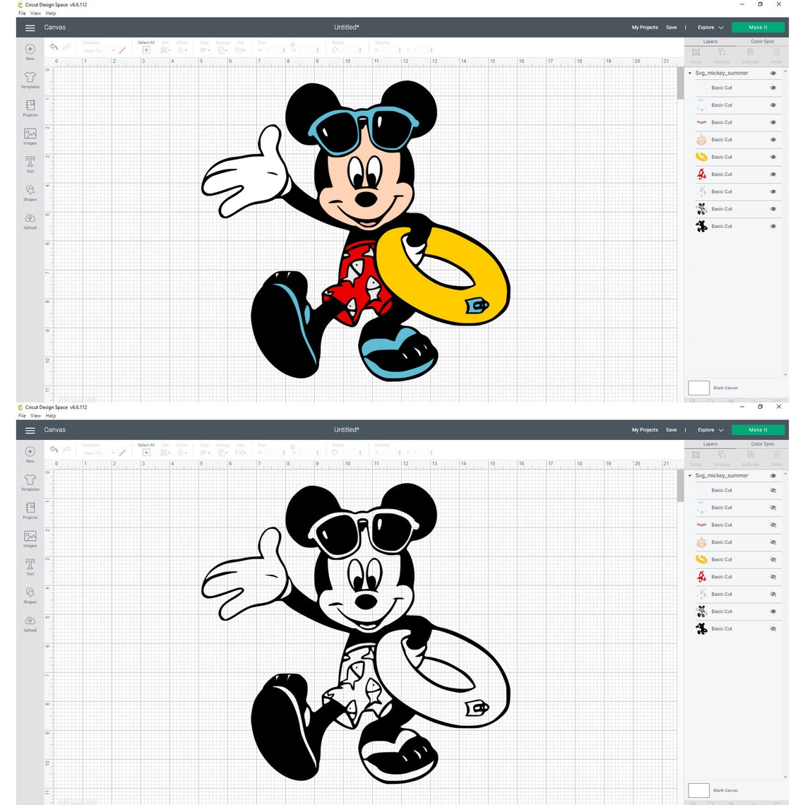 Download Disney Mickey Summer Svg Holiday Svg Mickey Mouse Svg | Etsy