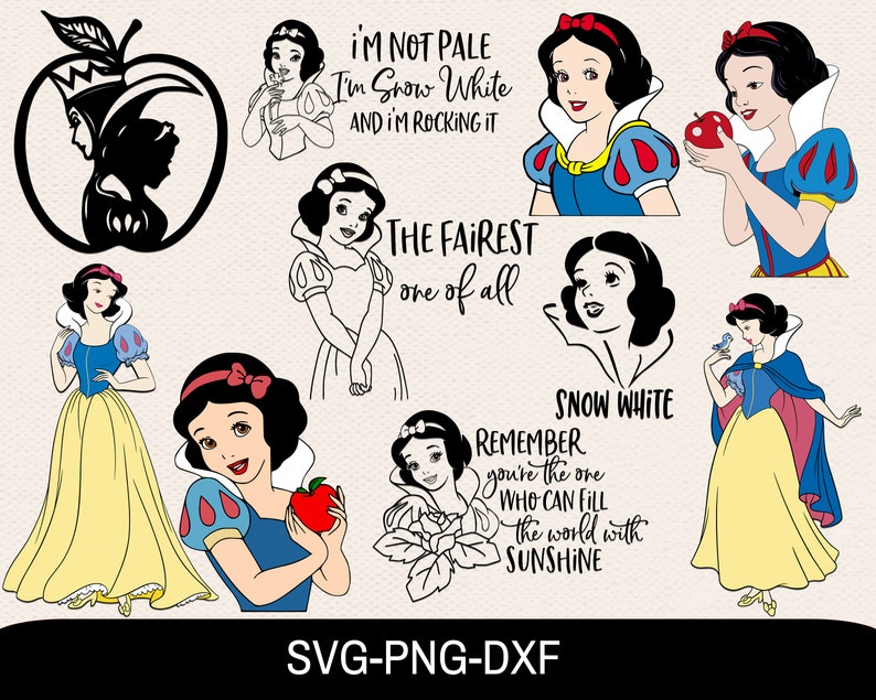 Free Free 120 Disney&#039;s Snow White Svg SVG PNG EPS DXF File