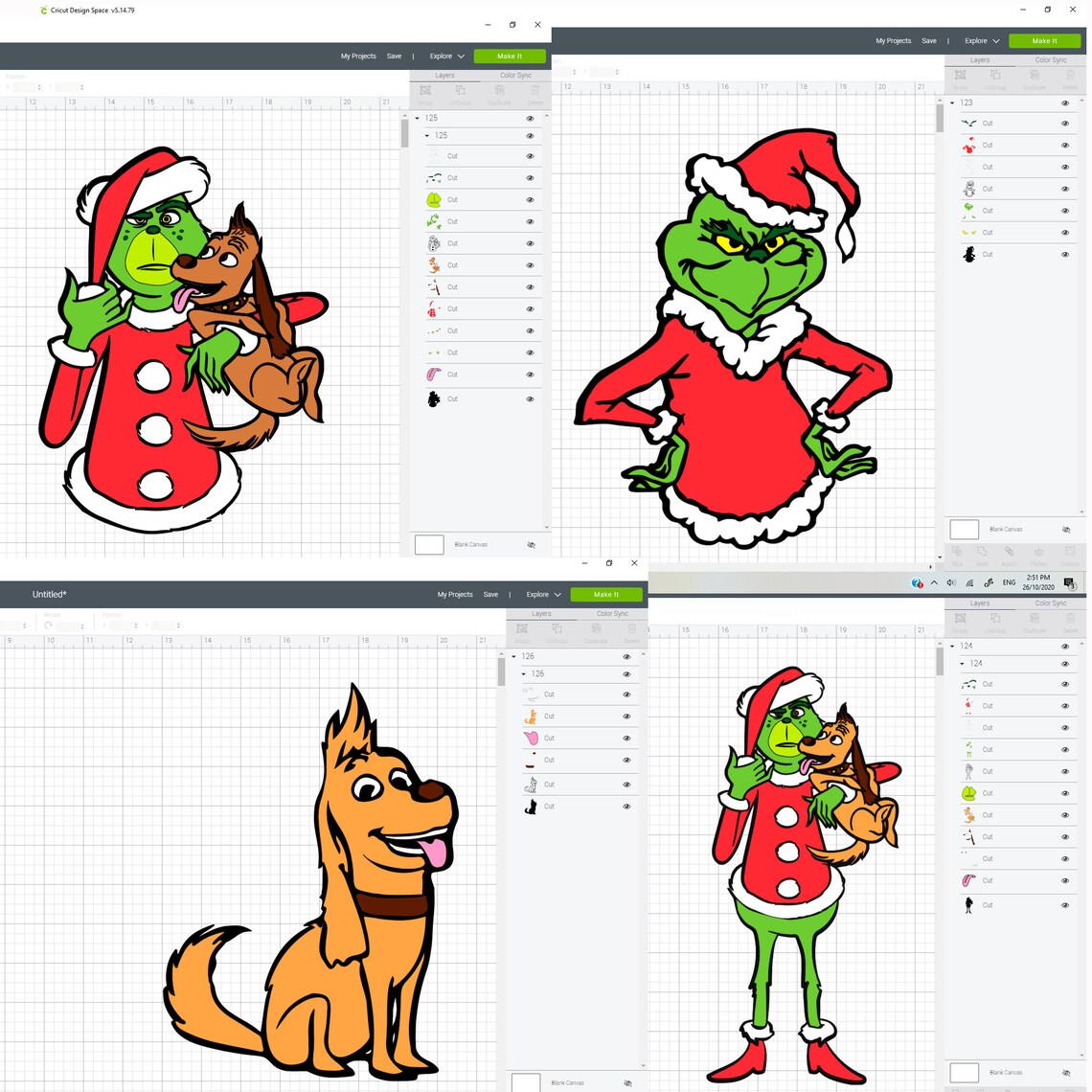 Download Grinch Christmas Svg Bundle Svg Christmas Grinch Svg Bundle | Etsy